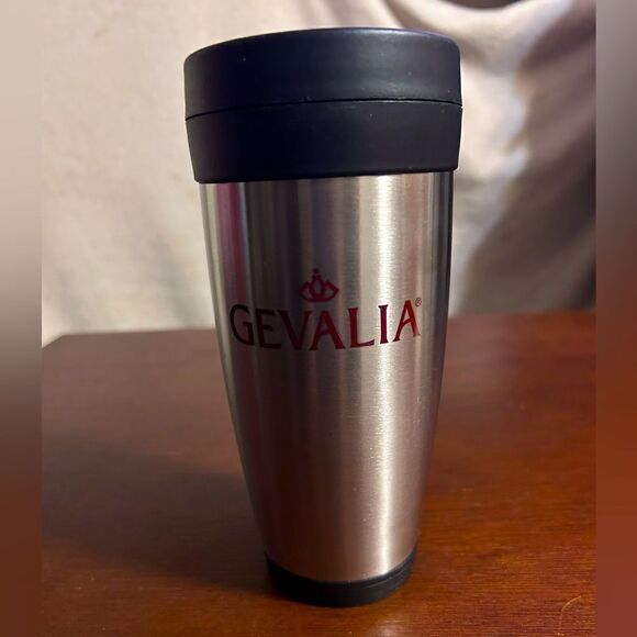 NWT Gevalia insulated stainless steel travel mug - Picture 1 of 6